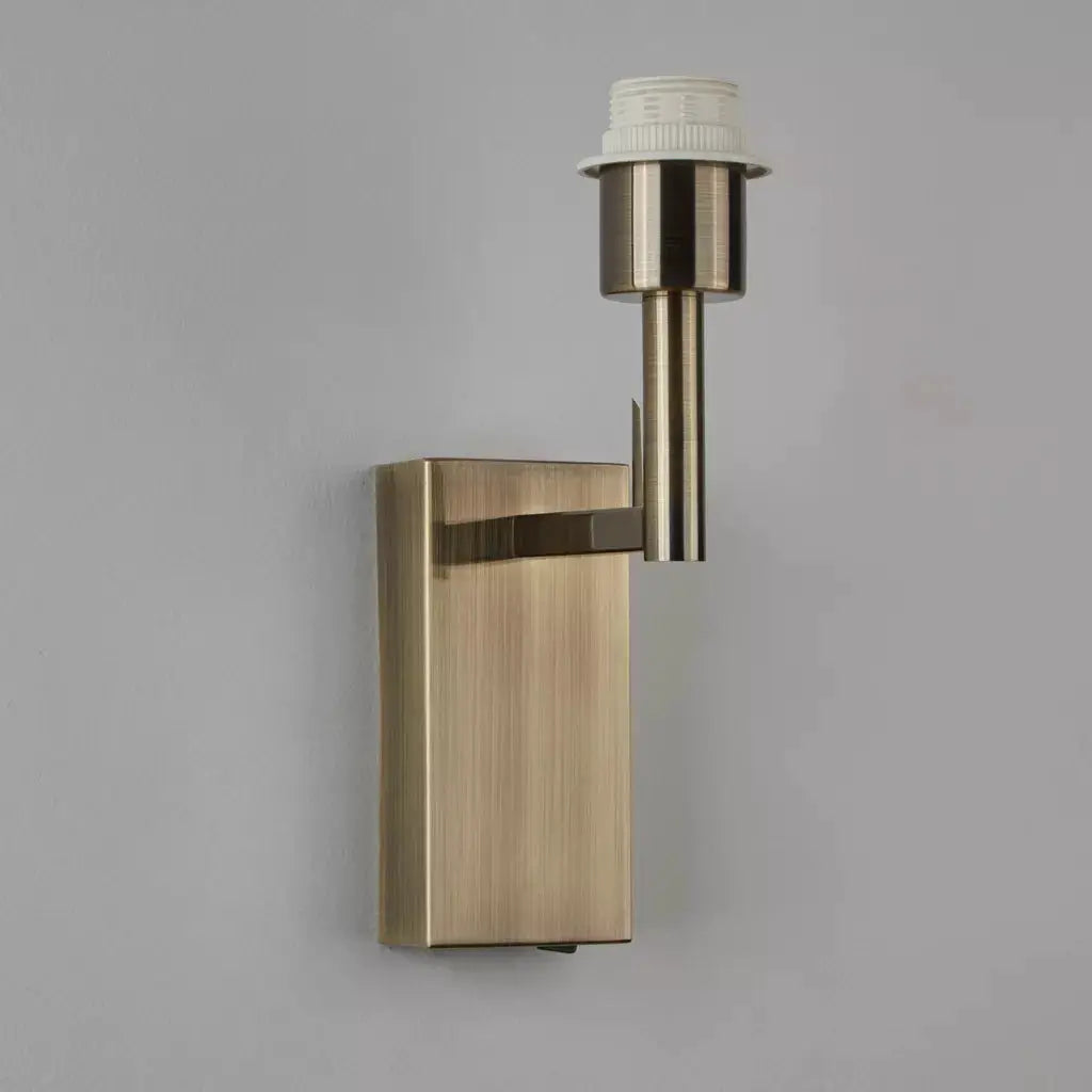 searchlight wall lights Victoria, E27, Antique Brass - searchlight wall lights Victoria, E27, Antique Brass