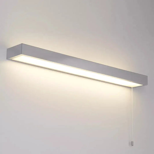 searchlight wall lights Venti 90, 24W, 3000k, IP44, Polished Chrome, with Pull Cord - searchlight wall lights Venti 90, 24W, 3000k, IP44, Polished Chrome, with Pull Cord