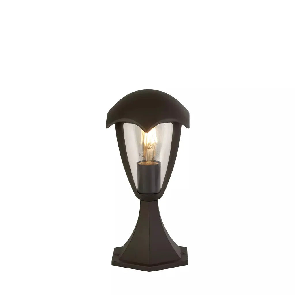 Searchlight Outdoor Bollards Bluebell Outdoor Post - Grey Metal & Clear Polycarb - Searchlight Outdoor Bollards Bluebell Outdoor Post - Grey Metal & Clear Polycarb