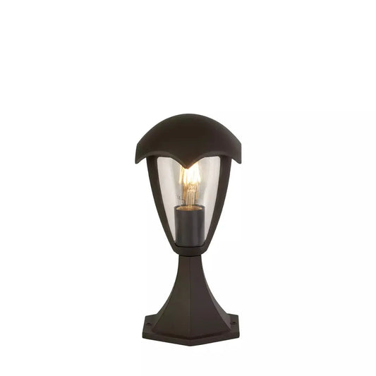Searchlight Outdoor Bollards Bluebell Outdoor Post - Grey Metal & Clear Polycarb - Searchlight Outdoor Bollards Bluebell Outdoor Post - Grey Metal & Clear Polycarb