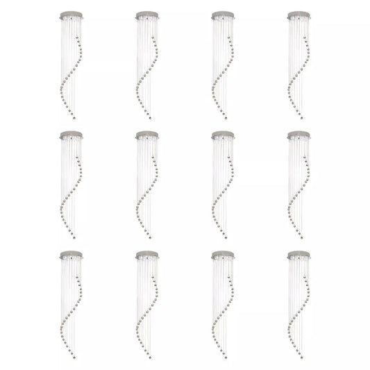 Searchlight Pendant Lights Promo Pack of 12 - 5742CC - Searchlight Pendant Lights Promo Pack of 12 - 5742CC