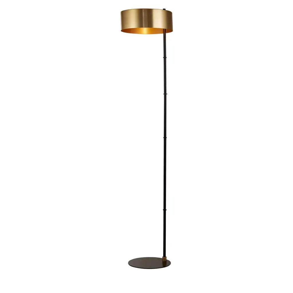 Searchlight Table Lamps Knox Floor Lamp - Black & Gold Metal - Floor Lamps Searchlight Table Lamps Knox Floor Lamp - Black & Gold Metal Floor Lamps