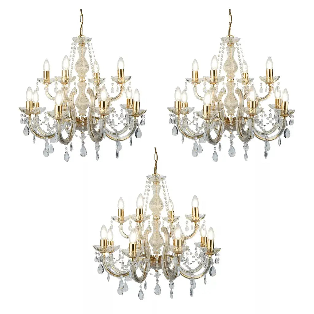 searchlight chandlier Promo Pack of 3 - 699-12 - searchlight chandlier Promo Pack of 3 - 699-12