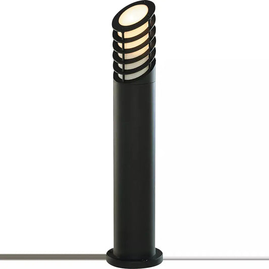 Searchlight Outdoor Bollards Bollards Outdoor Post - Black Metal & White Polycarbonate - Searchlight Outdoor Bollards Bollards Outdoor Post - Black Metal & White Polycarbonate