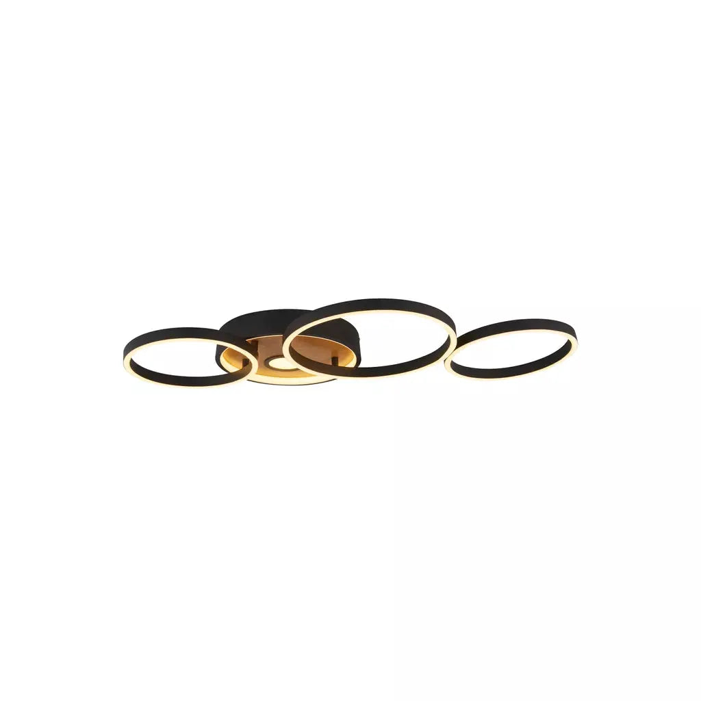 searchlight ceiling lights Curio Flush - Black Metal & Wood - Ceiling Lights searchlight ceiling lights Curio Flush - Black Metal & Wood Ceiling Lights