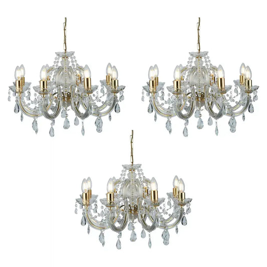 searchlight chandlier Promo Pack of 3 - 699-8 - searchlight chandlier Promo Pack of 3 - 699-8