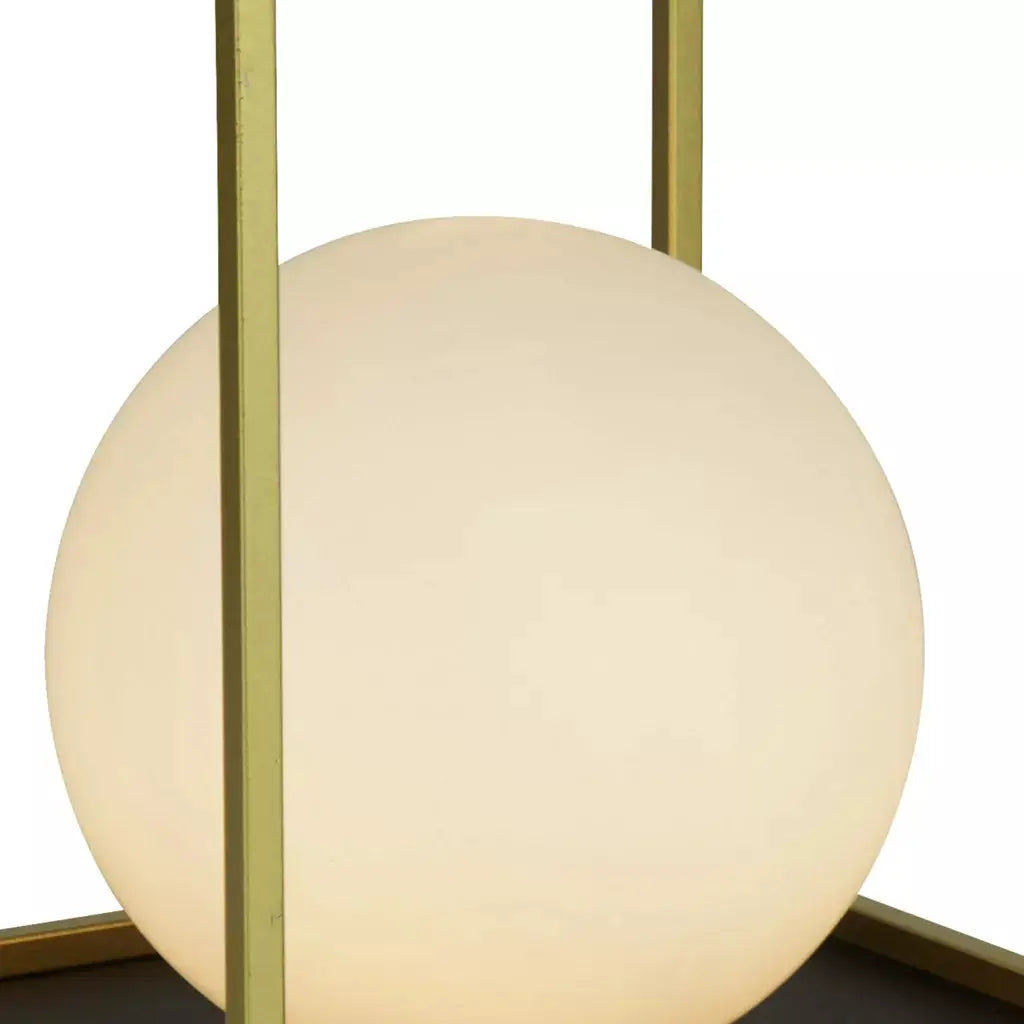 searchlight table lamps Block Table Lamp - Gold Metal & Opal Glass - searchlight table lamps Block Table Lamp - Gold Metal & Opal Glass