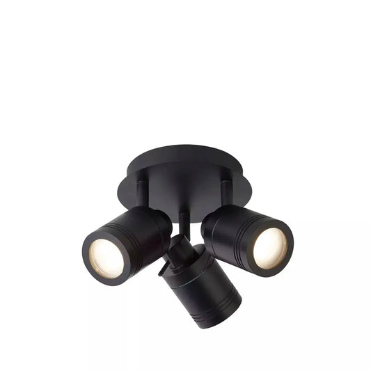 searchlight spots Samson 3Lt Round Spotlight - Black Metal - searchlight spots Samson 3Lt Round Spotlight - Black Metal