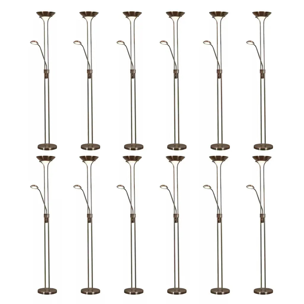 Searchlight Table Lamps Promo Pack of 12 - 5430AB - Floor Lamps Searchlight Table Lamps Promo Pack of 12 - 5430AB Floor Lamps