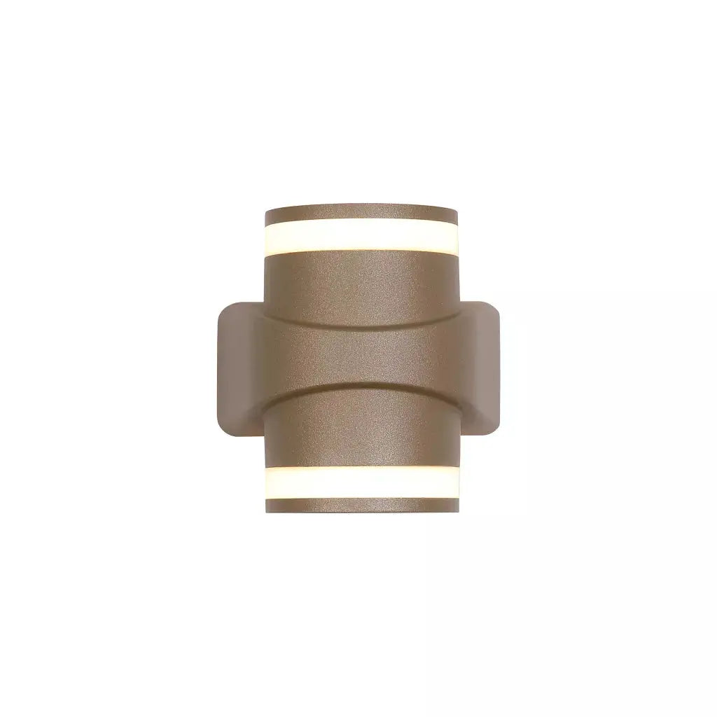 outdoor walllights Grip LED Outdoor Wall Light, Gold - outdoor walllights Grip LED Outdoor Wall Light, Gold