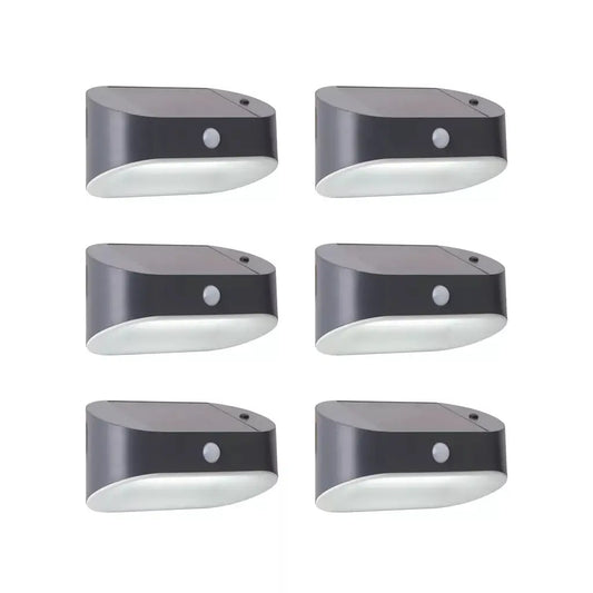 Outdoor Solar Promo Pack of 6 - 67421BK-PIR - Outdoor Solar Promo Pack of 6 - 67421BK-PIR