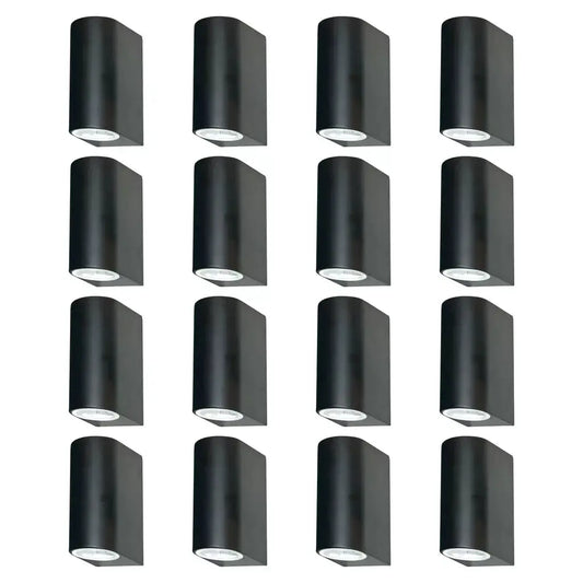 outdoor walllights Promo Pack of 12 - 8008 -2BK-LED - outdoor walllights Promo Pack of 12 - 8008 -2BK-LED