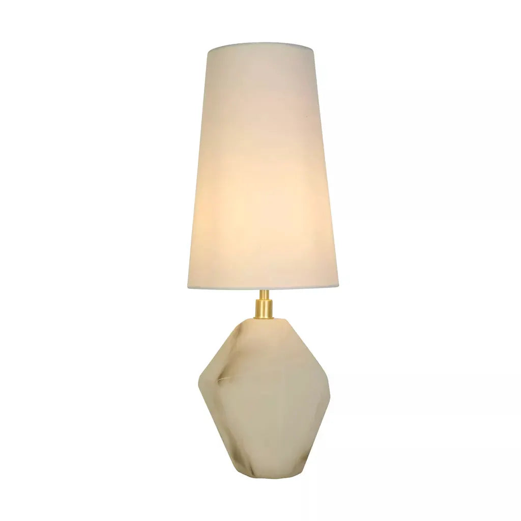 searchlight table lamps Apex 1Lt Table Lamp, Satin Brass Metal White Resin, White Sh - searchlight table lamps Apex 1Lt Table Lamp, Satin Brass Metal White Resin, White Sh
