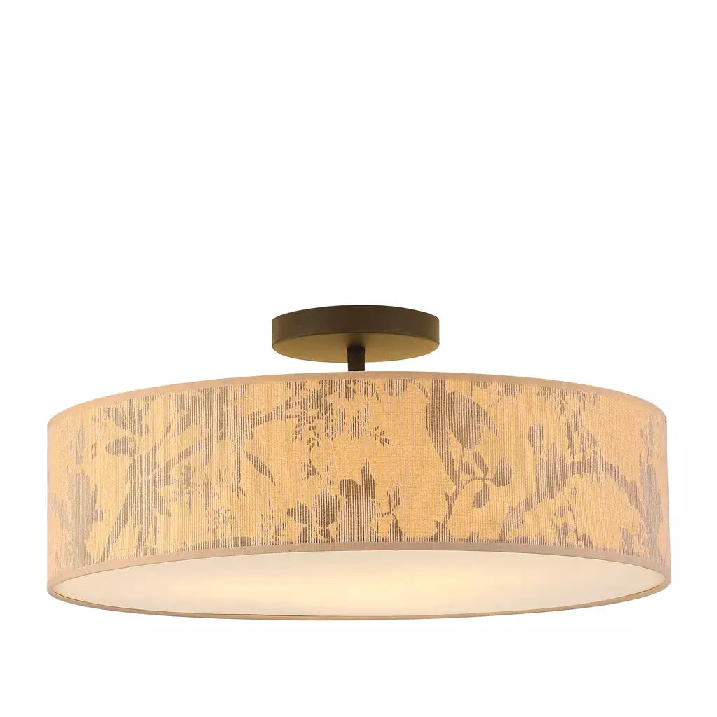 searchlight ceiling lights Isla 3Lt Flush Recycled Paper Shade and Black Metal - Ceiling Lights searchlight ceiling lights Isla 3Lt Flush Recycled Paper Shade and Black Metal Ceiling Lights