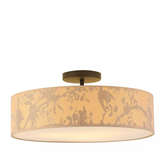 searchlight ceiling lights Isla 3Lt Flush Recycled Paper Shade and Black Metal - Ceiling Lights searchlight ceiling lights Isla 3Lt Flush Recycled Paper Shade and Black Metal Ceiling Lights