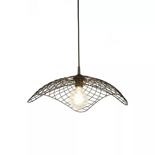 Searchlight Pendant Lights Parachute Pendant - Black Metal - Searchlight Pendant Lights Parachute Pendant - Black Metal