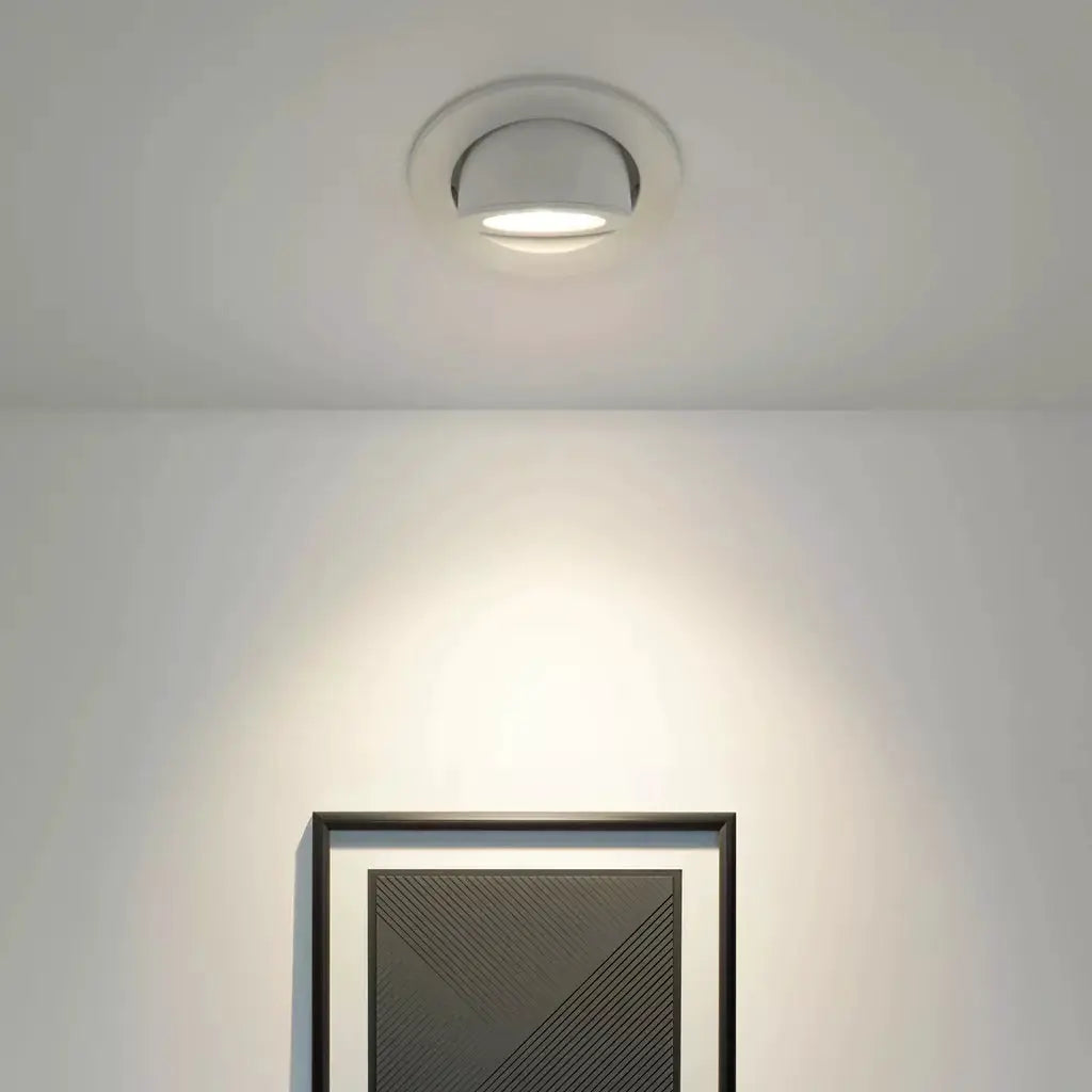 Searchlight Downlights LED Wall Washer 8W 3000k, Sand White - Searchlight Downlights LED Wall Washer 8W 3000k, Sand White