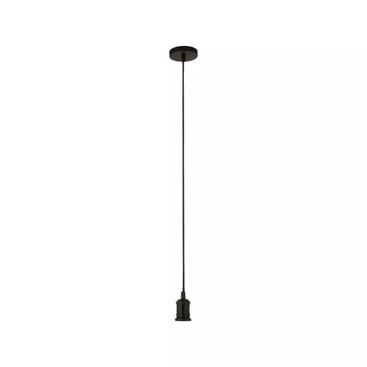 Searchlight Pendant Lights Matt Black 1Lt Cable Suspension - Searchlight Pendant Lights Matt Black 1Lt Cable Suspension