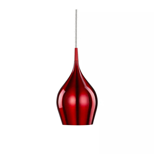 Searchlight Pendant Lights Vibrant Pendant - Metallic Red Metal - Searchlight Pendant Lights Vibrant Pendant - Metallic Red Metal