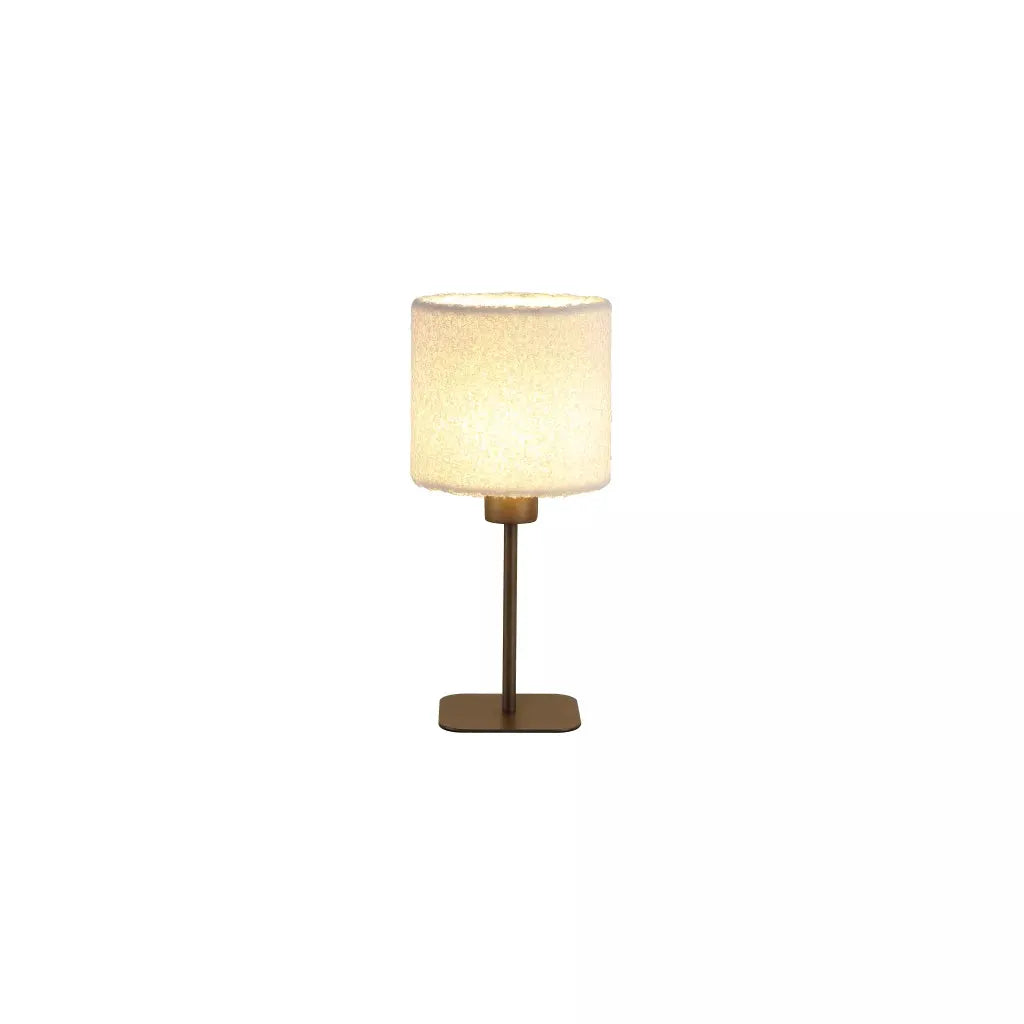 searchlight table lamps Chelsea 1Lt Table Lamp, Latte Metal with Plush Shade - searchlight table lamps Chelsea 1Lt Table Lamp, Latte Metal with Plush Shade