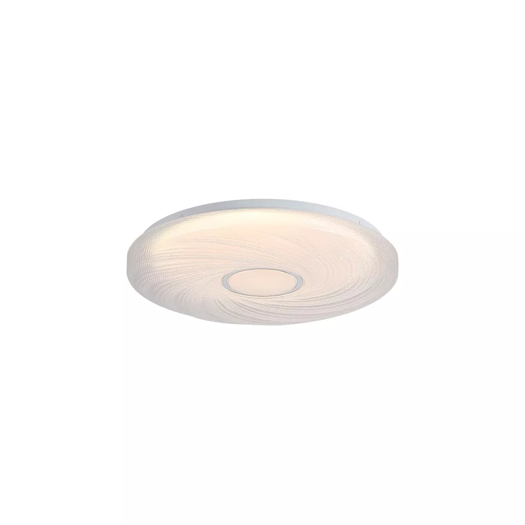 Searchlight Aura LED Flush, Acrylic - Ceiling Lights Searchlight Aura LED Flush, Acrylic Ceiling Lights