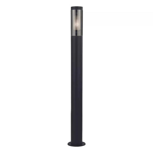 Searchlight Outdoor Bollards Batton Outdoor Post - Black Metal & Smoked Polycarbonate - Searchlight Outdoor Bollards Batton Outdoor Post - Black Metal & Smoked Polycarbonate