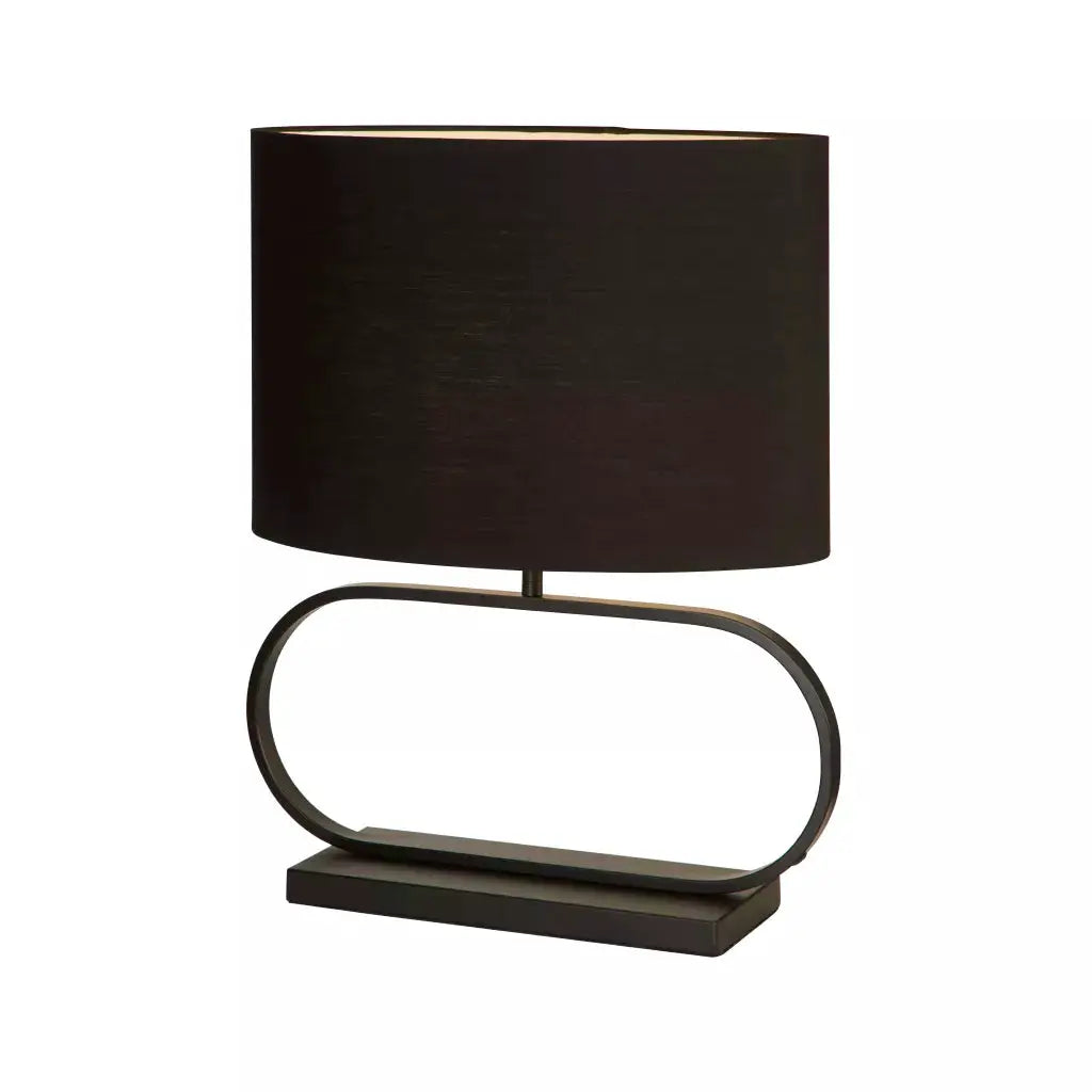 searchlight table lamps Sleek Table Lamp - Black Metal with Black shade - searchlight table lamps Sleek Table Lamp - Black Metal with Black shade