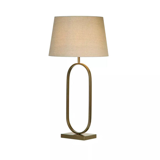 searchlight table lamps Modish Table Lamp - Bronze Metal with Natural Shade - searchlight table lamps Modish Table Lamp - Bronze Metal with Natural Shade