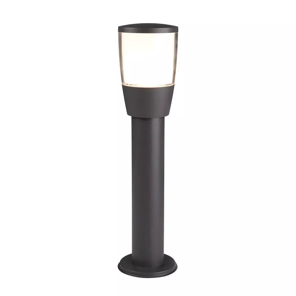 Searchlight Outdoor Bollards Tucson Outdoor Post - Grey Metal & Polycarbonate - Searchlight Outdoor Bollards Tucson Outdoor Post - Grey Metal & Polycarbonate