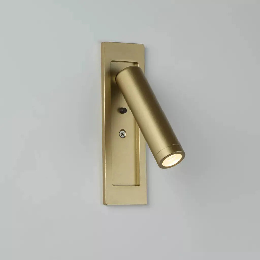 searchlight wall lights Marylebone Recessed LED Reading Light Gold - searchlight wall lights Marylebone Recessed LED Reading Light Gold
