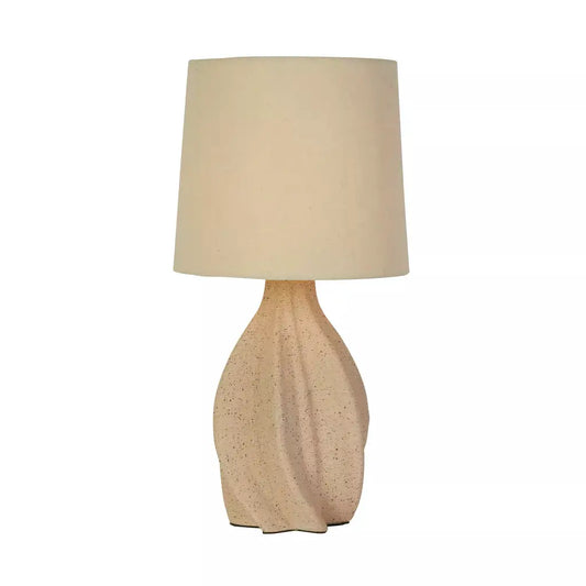 searchlight table lamps Twist 1Lt Table Lamp, Ceramic with Linen Shade - searchlight table lamps Twist 1Lt Table Lamp, Ceramic with Linen Shade