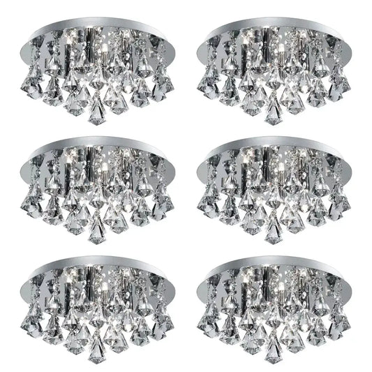 searchlight ceiling lights Promo Pack of 6 - 3304-4CC - searchlight ceiling lights Promo Pack of 6 - 3304-4CC