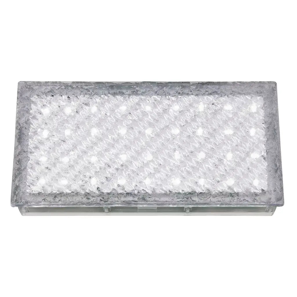 Searchlight Outdoor Bollards Walkover Outdoor Recessed - White Metal & Polycarbonate - Searchlight Outdoor Bollards Walkover Outdoor Recessed - White Metal & Polycarbonate