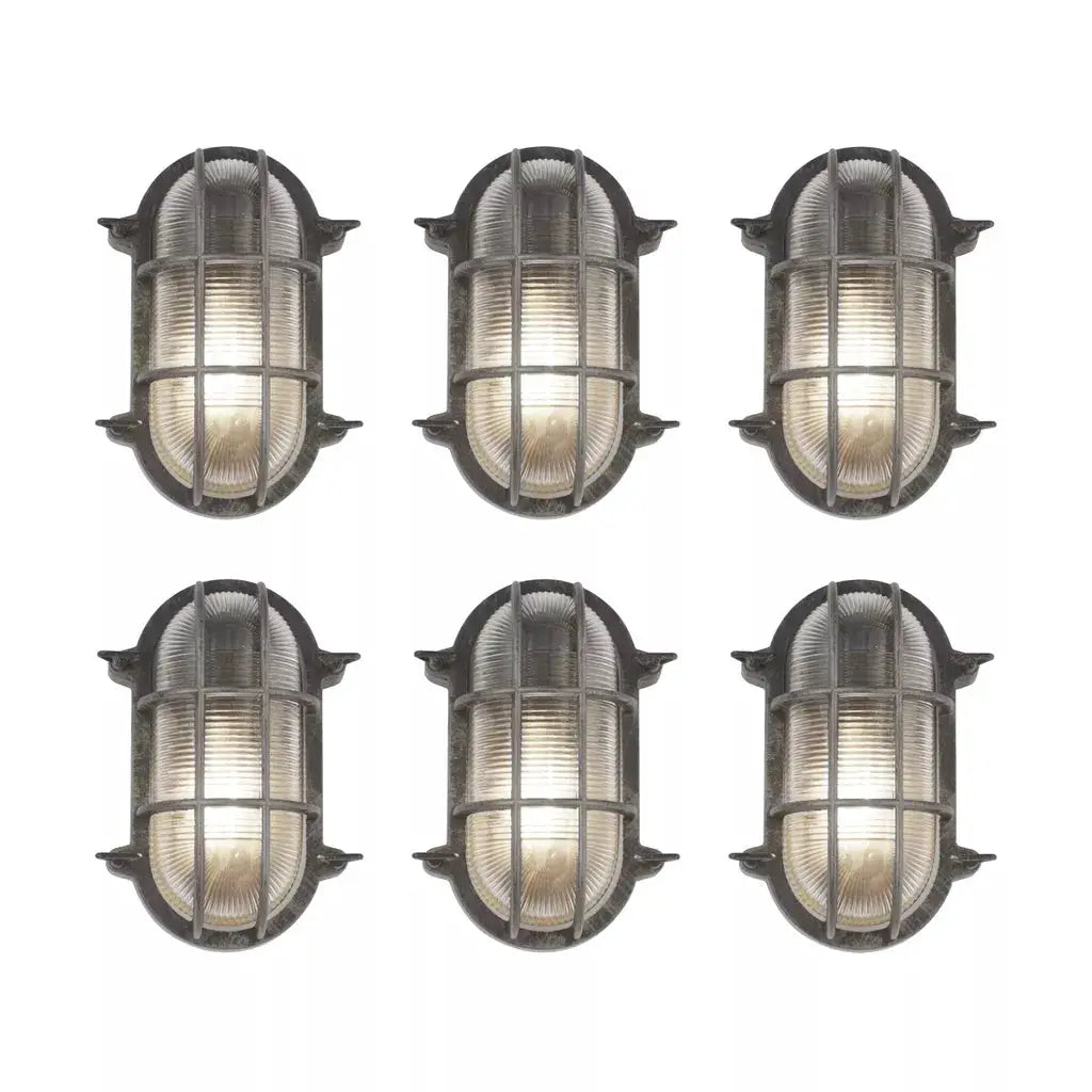 outdoor walllights Promo Pack of 6 - 61402BS - outdoor walllights Promo Pack of 6 - 61402BS