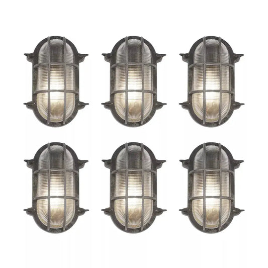 outdoor walllights Promo Pack of 6 - 61402BS - outdoor walllights Promo Pack of 6 - 61402BS