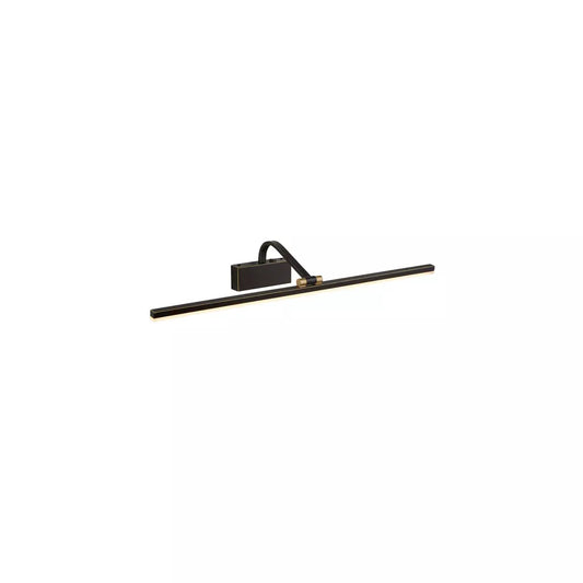 searchlight wall lights Bilbao Picture Light - Black & Brushed Gold Metal - searchlight wall lights Bilbao Picture Light - Black & Brushed Gold Metal