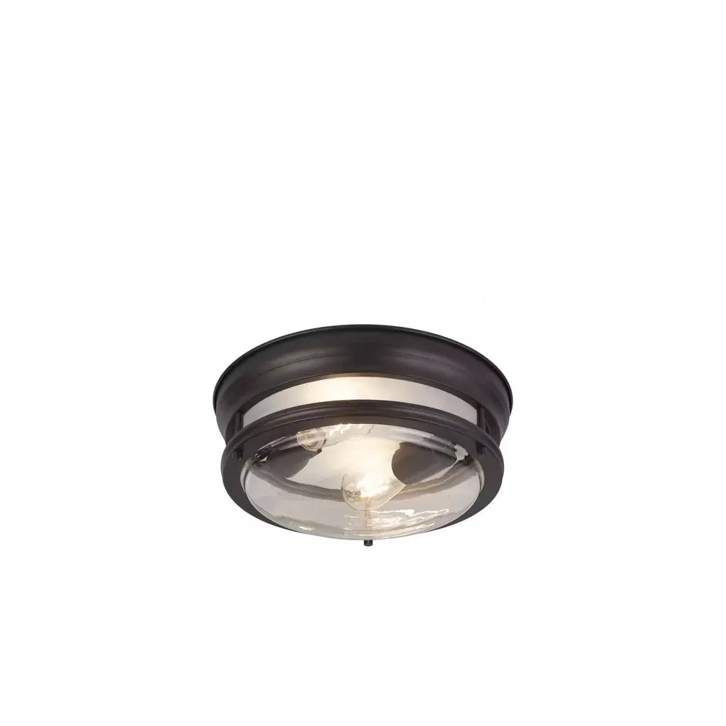 searchlight ceiling lights Glasgow 2Lt Flush - Black Metal & Clear Glass - Ceiling Lights searchlight ceiling lights Glasgow 2Lt Flush - Black Metal & Clear Glass Ceiling Lights