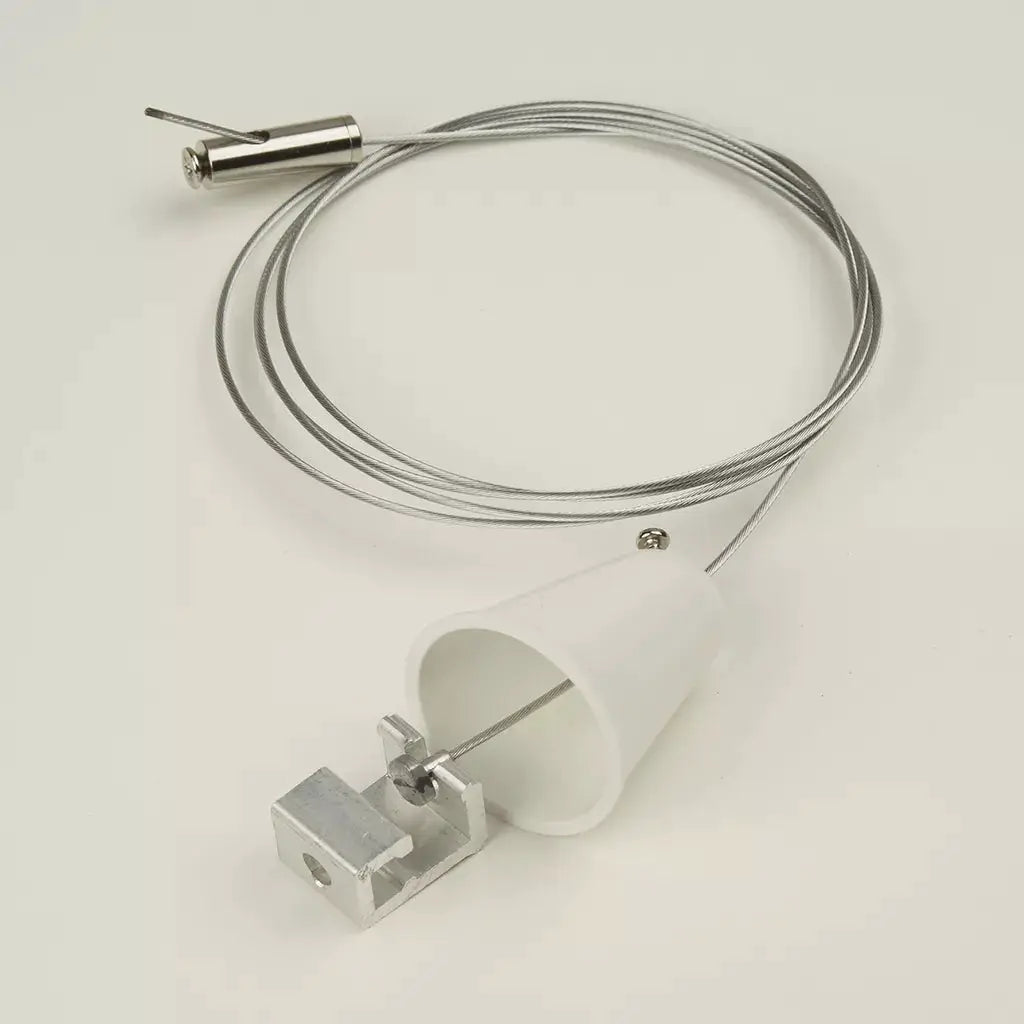 Searchlight Track Suspension Kit 3m, White - Ceiling Lights Searchlight Track Suspension Kit 3m, White Ceiling Lights
