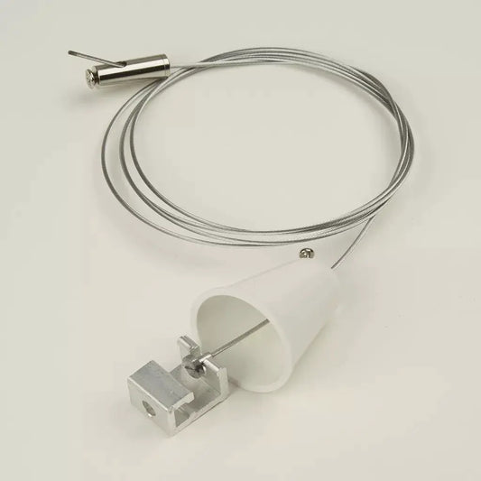 Searchlight Track Suspension Kit 3m, White - Ceiling Lights Searchlight Track Suspension Kit 3m, White Ceiling Lights