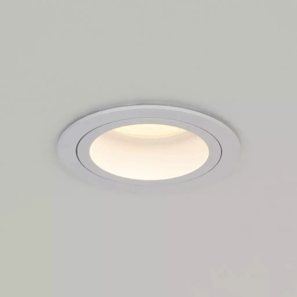 Searchlight Downlights Zelda Round IP65 FR, GU10, White - Searchlight Downlights Zelda Round IP65 FR, GU10, White