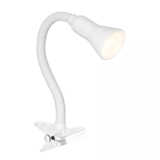 searchlight table lamps Desk Partners Flex Clip Task Lamp - White Metal - searchlight table lamps Desk Partners Flex Clip Task Lamp - White Metal
