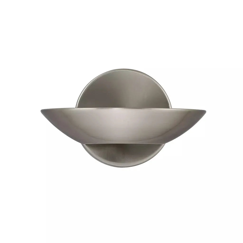 searchlight wall lights Sardina Uplight Wall Light - Satin Silver Metal - searchlight wall lights Sardina Uplight Wall Light - Satin Silver Metal