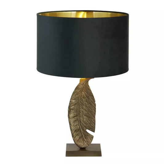 searchlight table lamps Lux & Belle Leaf Table Lamp - Antique Brass & Green Shade - searchlight table lamps Lux & Belle Leaf Table Lamp - Antique Brass & Green Shade