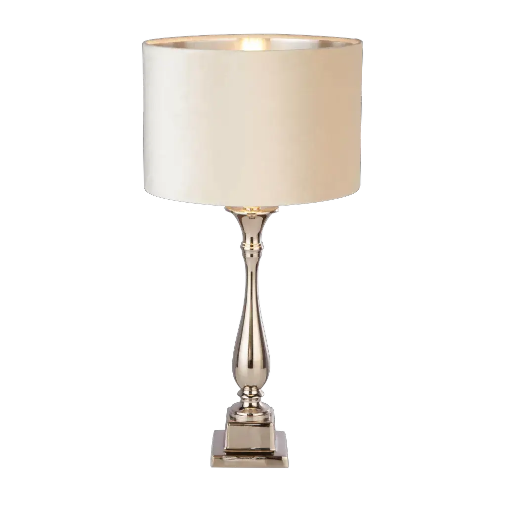 searchlight table lamps Lux & Belle BASE ONLY Candlestick Table Lamp - Chrome Metal - searchlight table lamps Lux & Belle BASE ONLY Candlestick Table Lamp - Chrome Metal