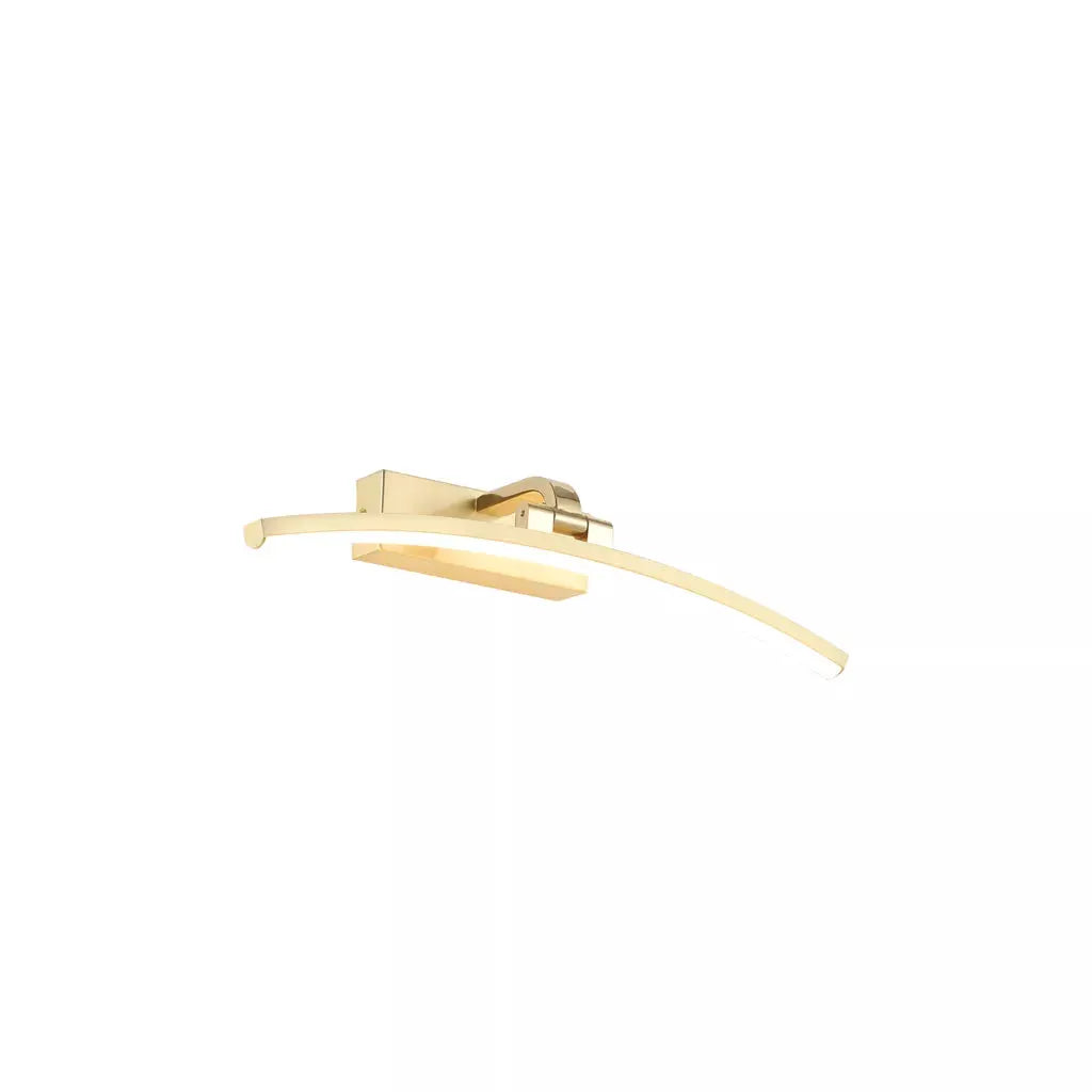 searchlight wall lights Santorini Picture Light - Satin Brass & Polished Brass Metal - searchlight wall lights Santorini Picture Light - Satin Brass & Polished Brass Metal