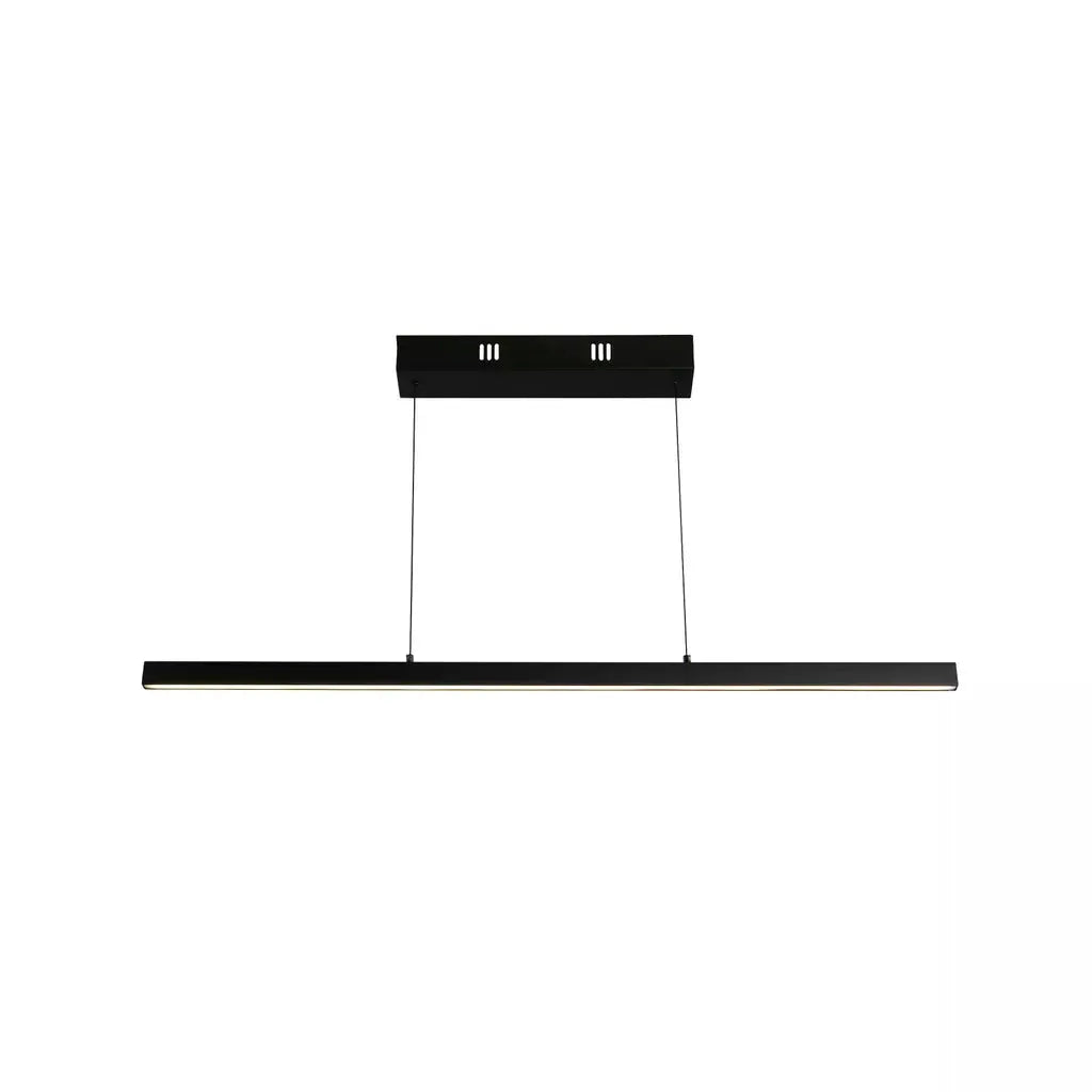 Searchlight Pendant Lights Layla Gesture Control Pendant - Black Metal & Opal Acrylic - Searchlight Pendant Lights Layla Gesture Control Pendant - Black Metal & Opal Acrylic