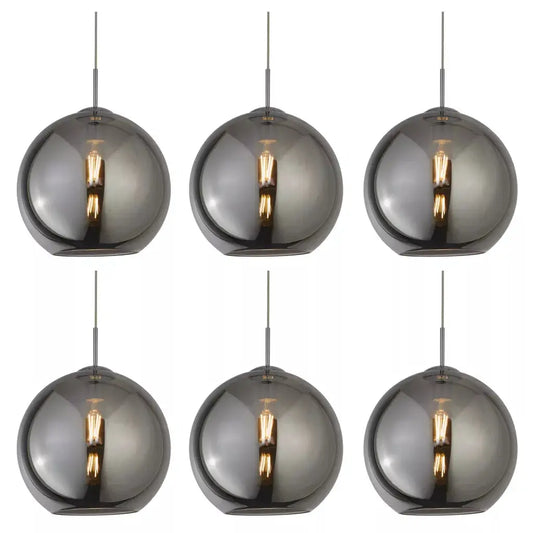 Searchlight Pendant Lights Promo Pack of 6 - 1632SM - Searchlight Pendant Lights Promo Pack of 6 - 1632SM