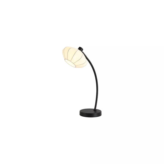 searchlight table lamps Radiant 1Lt Table Lamp, Black Metal with Soft Fabric Shade - searchlight table lamps Radiant 1Lt Table Lamp, Black Metal with Soft Fabric Shade