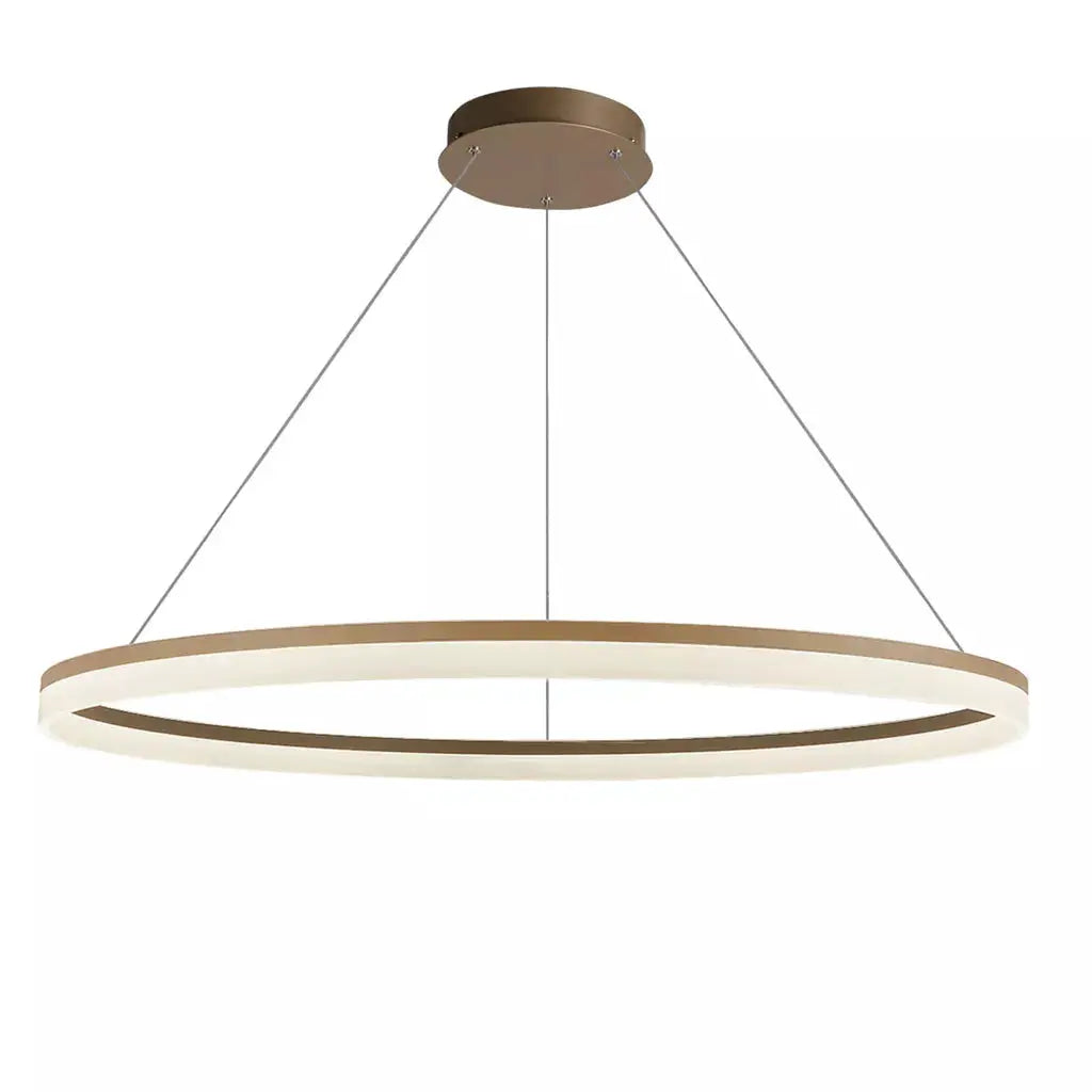 Searchlight Pendant Lights Ara 150 Pendant, 3000k-4000k switchable, TRIAC, Gold - Searchlight Pendant Lights Ara 150 Pendant, 3000k-4000k switchable, TRIAC, Gold