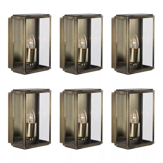 outdoor walllights Promo Pack of 6 - 8204AB - outdoor walllights Promo Pack of 6 - 8204AB